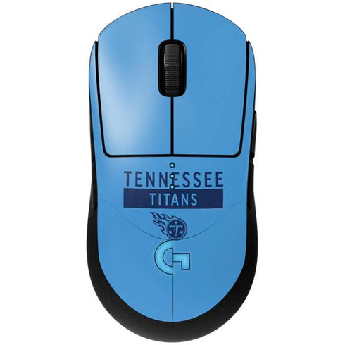 NFL Tennessee Titans Blue Performance Series G Pro Wireless Gaming Mouse Skin