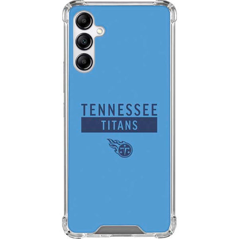 NFL Tennessee Titans Blue Performance Series Gabb Phone 4 Clear Case