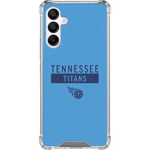 NFL Tennessee Titans Blue Performance Series Galaxy A16 5G Clear Case
