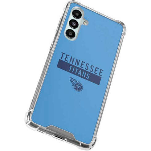 NFL Tennessee Titans Blue Performance Series Galaxy A16 5G Clear Case