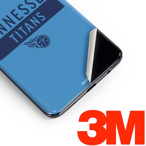 NFL Tennessee Titans Blue Performance Series Galaxy S10 Skin