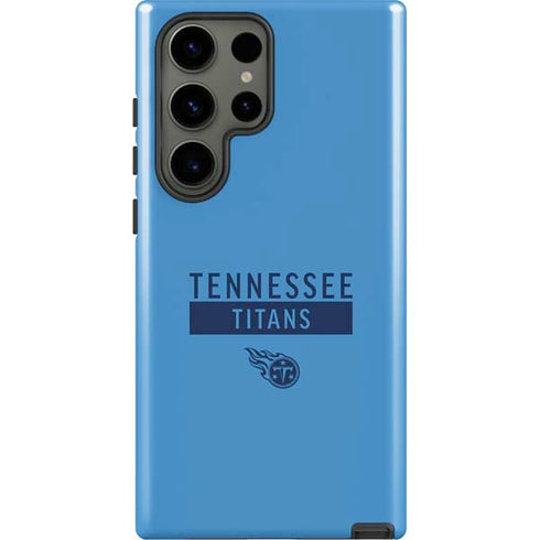 NFL Tennessee Titans Blue Performance Series Galaxy S23 Ultra Pro Case