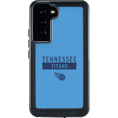 NFL Tennessee Titans Blue Performance Series Galaxy S24 Plus Waterproof Case