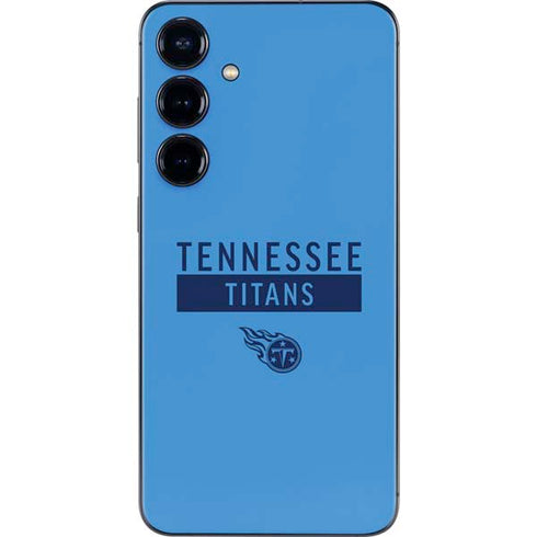 NFL Tennessee Titans Blue Performance Series Galaxy S25 Skin