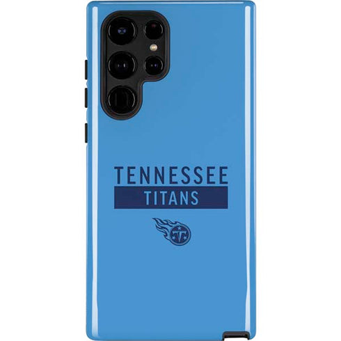NFL Tennessee Titans Blue Performance Series Galaxy S25 Ultra Impact Case