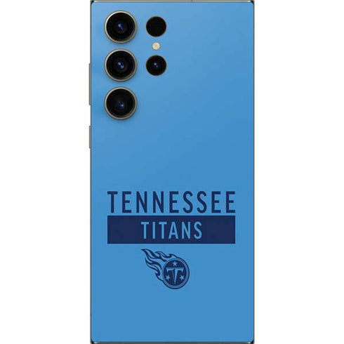 NFL Tennessee Titans Blue Performance Series Galaxy S25 Ultra Skin