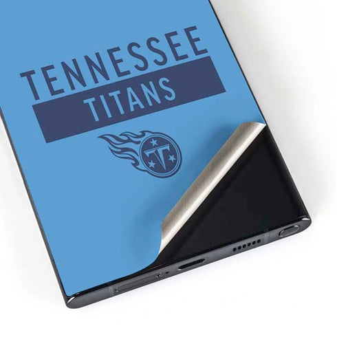NFL Tennessee Titans Blue Performance Series Galaxy S25 Ultra Skin