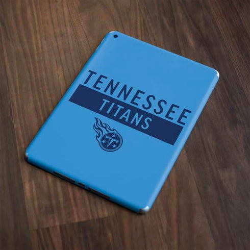 NFL Tennessee Titans Blue Performance Series Apple iPad Skin