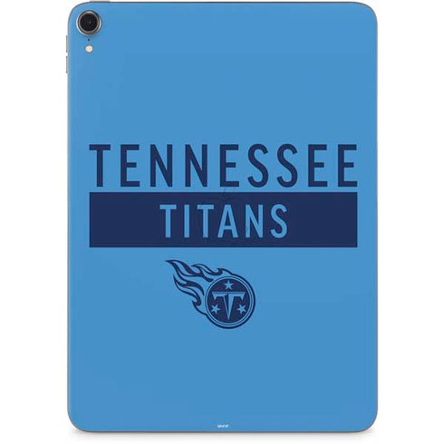NFL Tennessee Titans Blue Performance Series Apple iPad Pro Skin