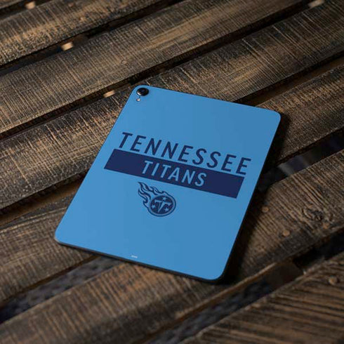 NFL Tennessee Titans Blue Performance Series Apple iPad Pro Skin