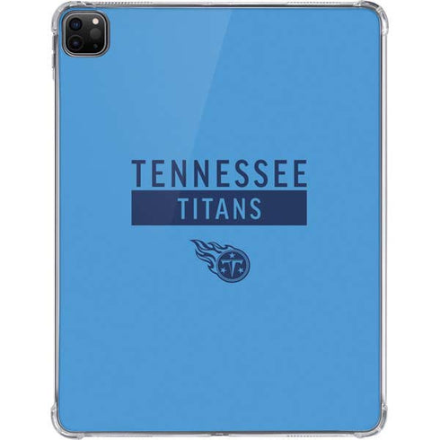 NFL Tennessee Titans Blue Performance Series iPad Pro 11in (2024) Clear Case