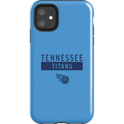 NFL Tennessee Titans Blue Performance Series iPhone 11 Impact Case