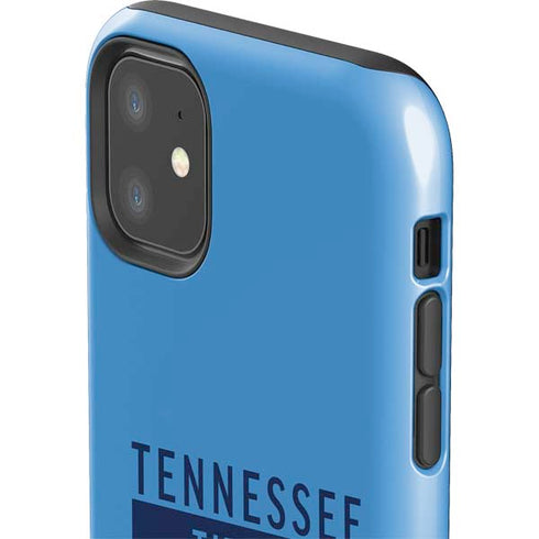 NFL Tennessee Titans Blue Performance Series iPhone 11 Impact Case