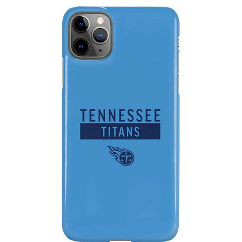 NFL Tennessee Titans Blue Performance Series iPhone 11 Pro Max Lite Case