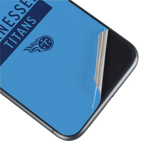 NFL Tennessee Titans Blue Performance Series iPhone 11 Skin