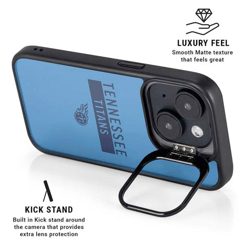 NFL Tennessee Titans Blue Performance Series iPhone 13 Kickstand Case