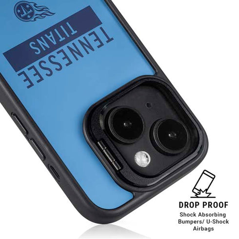 NFL Tennessee Titans Blue Performance Series iPhone 13 Kickstand Case