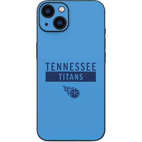 NFL Tennessee Titans Blue Performance Series iPhone Skins