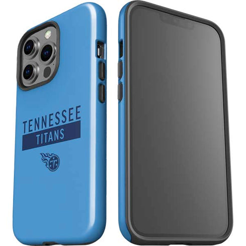 NFL Tennessee Titans Blue Performance Series iPhone 15 Pro Impact Case