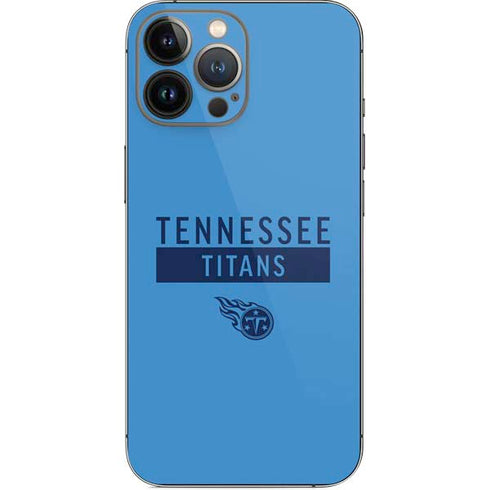 NFL Tennessee Titans Blue Performance Series iPhone 15 Pro Max Skin