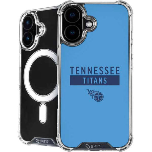 NFL Tennessee Titans Blue Performance Series iPhone 16 MagSafe Case