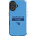NFL Tennessee Titans Blue Performance Series iPhone 16 Plus Impact Case