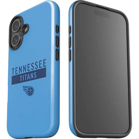 NFL Tennessee Titans Blue Performance Series iPhone 16 Plus Impact Case