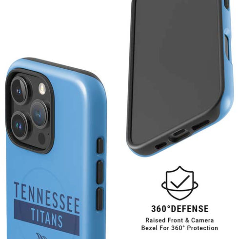 NFL Tennessee Titans Blue Performance Series iPhone 16 Pro Magsafe Impact Case