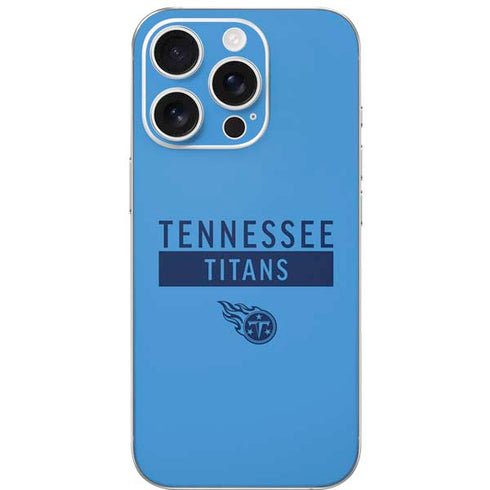 NFL Tennessee Titans Blue Performance Series iPhone 16 Pro Skin