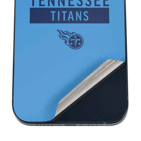 NFL Tennessee Titans Blue Performance Series iPhone 16 Skin