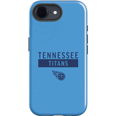 NFL Tennessee Titans Blue Performance Series iPhone 16e Impact Case