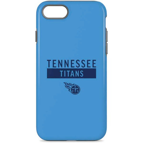 NFL Tennessee Titans Blue Performance Series iPhone 7 Pro Case