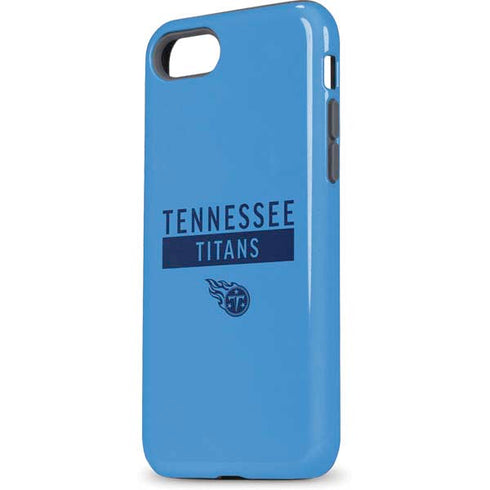 NFL Tennessee Titans Blue Performance Series iPhone 8 Pro Case