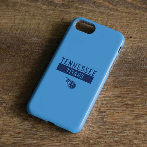NFL Tennessee Titans Blue Performance Series iPhone 8 Pro Case