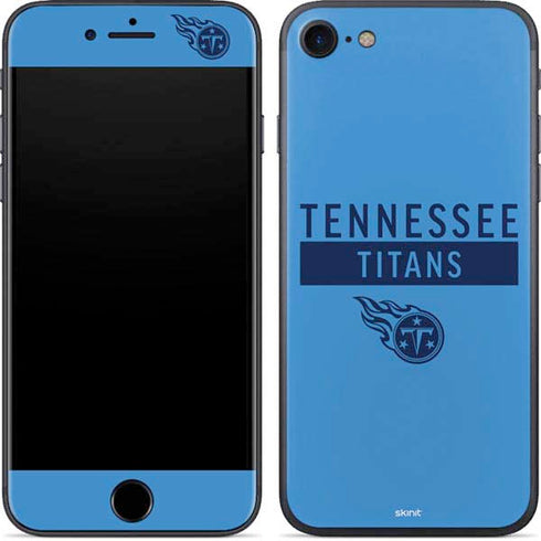 NFL Tennessee Titans Blue Performance Series iPhone 8 Skin