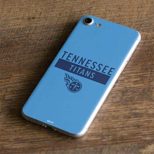 NFL Tennessee Titans Blue Performance Series iPhone 8 Skin