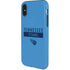 NFL Tennessee Titans Blue Performance Series iPhone X Pro Case