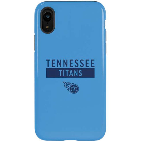 NFL Tennessee Titans Blue Performance Series iPhone XR Pro Case