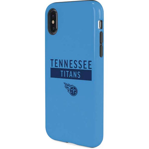 NFL Tennessee Titans Blue Performance Series iPhone XS Pro Case