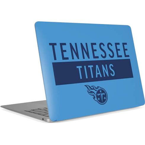 NFL Tennessee Titans Blue Performance Series Apple MacBook Air Skin