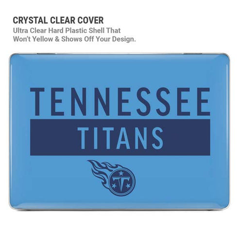 NFL Tennessee Titans Blue Performance Series MacBook Pro 14in (2021-24) Case plus Skin