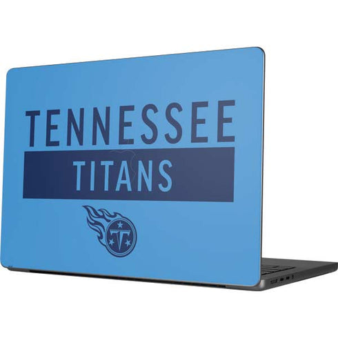 NFL Tennessee Titans Blue Performance Series Apple MacBook Pro 14-inch Skin