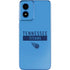 NFL Tennessee Titans Blue Performance Series Moto G Play 4G (2024) Skin