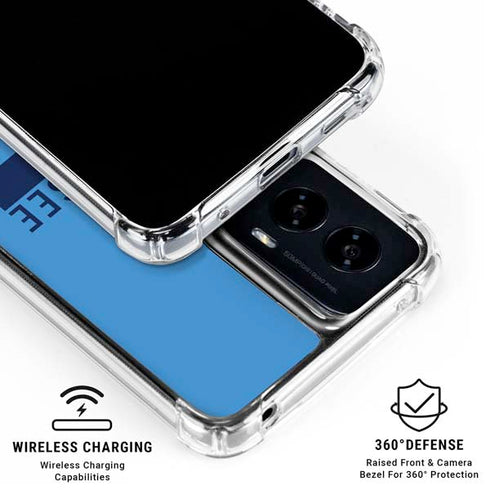 NFL Tennessee Titans Blue Performance Series Moto G Power 5G (2024) Clear Case