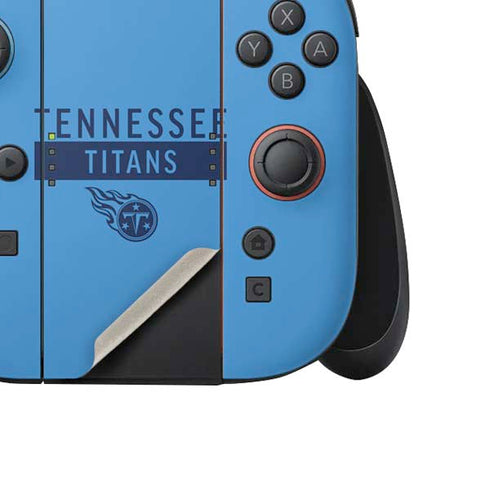 NFL Tennessee Titans Blue Performance Series Nintendo Switch 2 (2025) Joy-Con Controller Skin