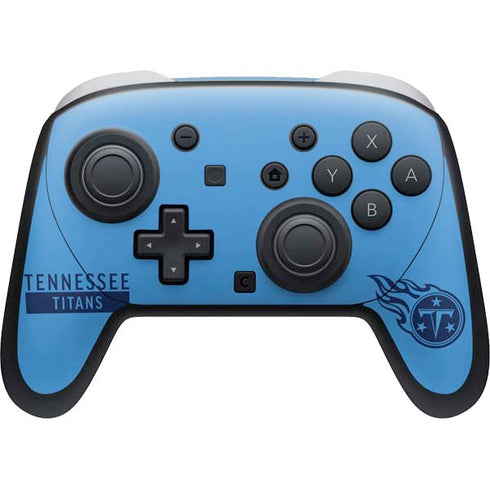 NFL Tennessee Titans Blue Performance Series Nintendo Switch 2 (2025) Pro Controller Skin