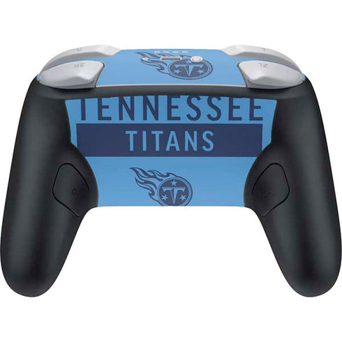 NFL Tennessee Titans Blue Performance Series Nintendo Switch 2 (2025) Pro Controller Skin