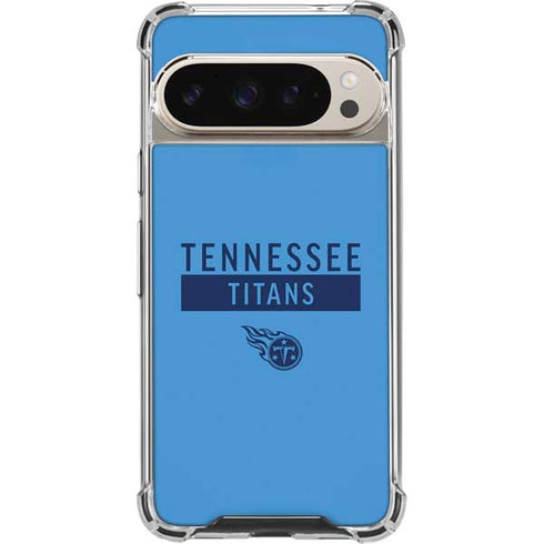 NFL Tennessee Titans Blue Performance Series Pixel 9/9 Pro Clear Case
