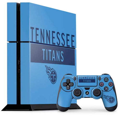 NFL Tennessee Titans Blue Performance Series PlayStation PS4 Skins