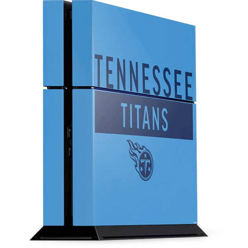 NFL Tennessee Titans Blue Performance Series PlayStation PS4 Skins
